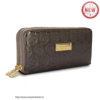 michael kors jet set monogram spiegel metalen groot grijs portefeuilles Tas Online Kopen rokk9923